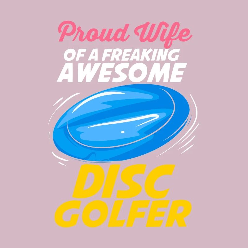 Épouse d’un disc golfeur disc golf