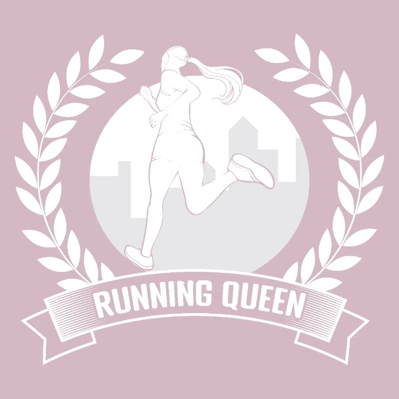Marathon Runner Running Queen Running Gift