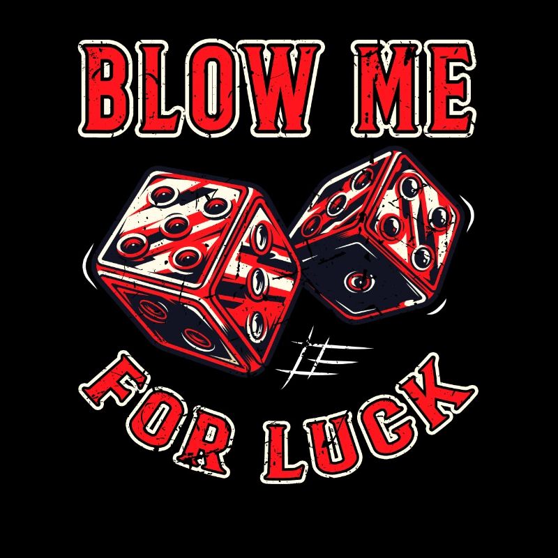 Gambling Dice Soufflez-moi pour les dés de chance