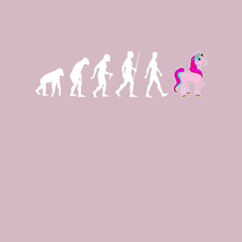 Einhorn Evolution Geschenk Trend Mädchen Rosa Lila