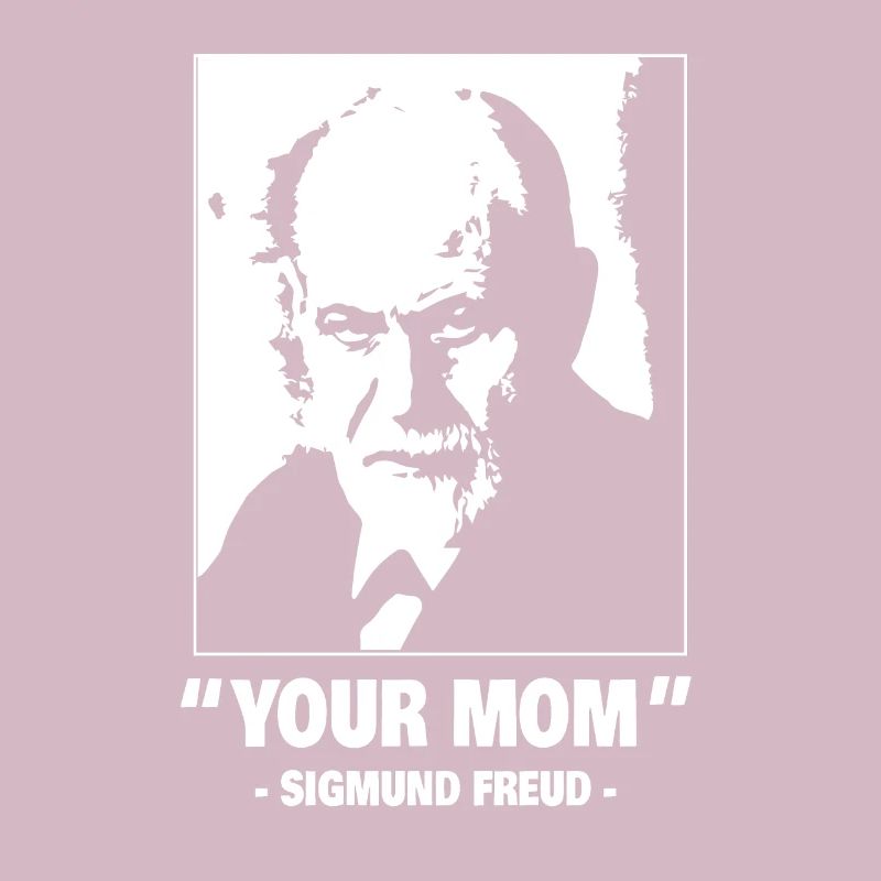 Sigmund Freud Deine Mutter Zitat Witz Geschenk