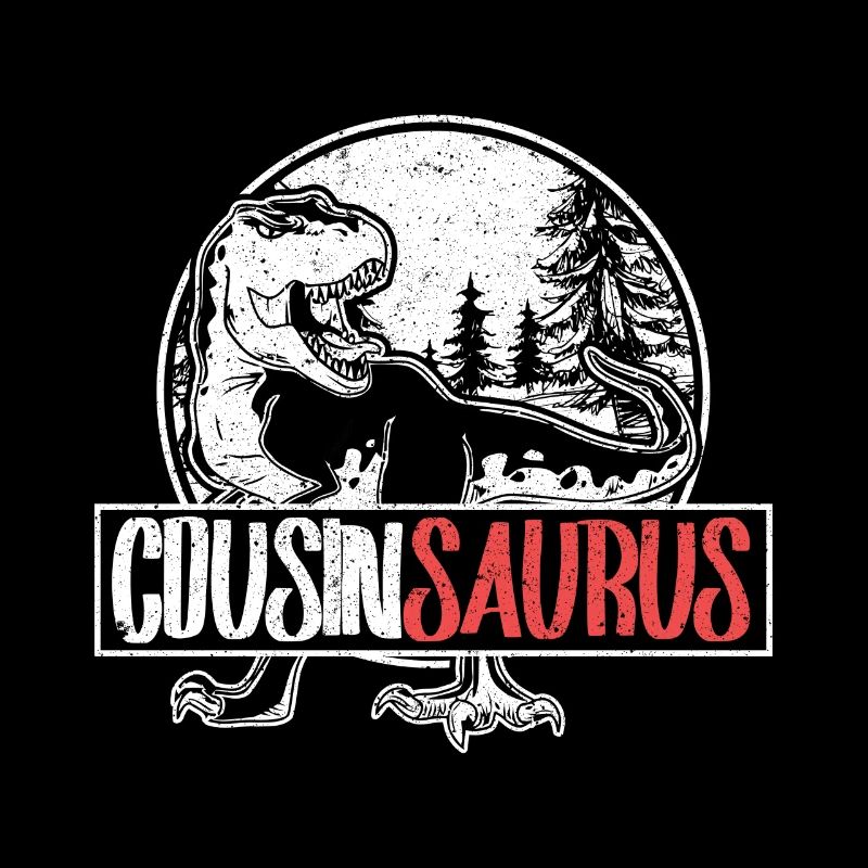 Cousin-Saurus T Rex Dinosaurier Cousin Saurus Mädc