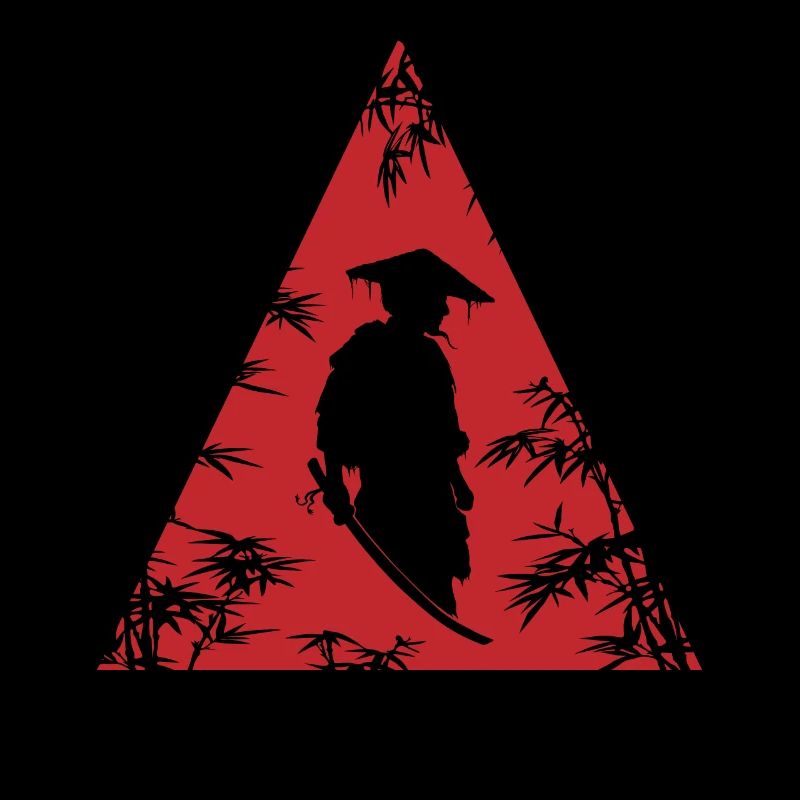 Mysterious Shadow Warrior Art