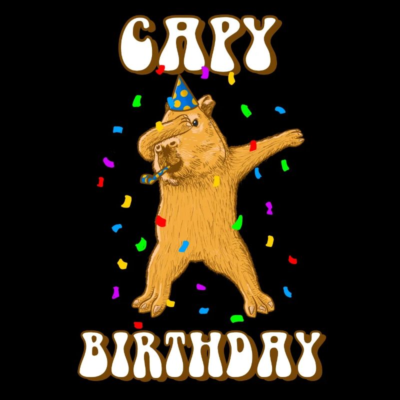 Capybara Capy Anniversaire