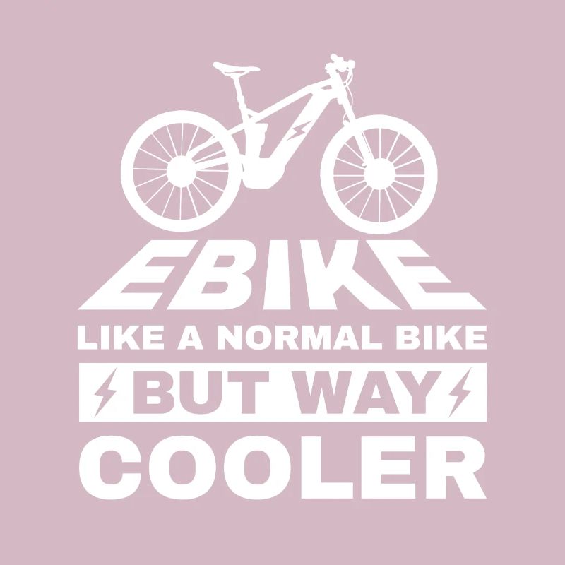 EBike comme un vélo normal mais beaucoup plus cool