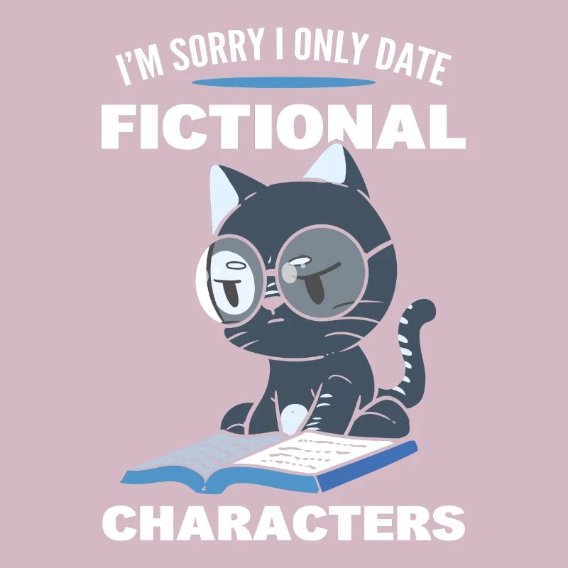 Cat Reading Book Reader
