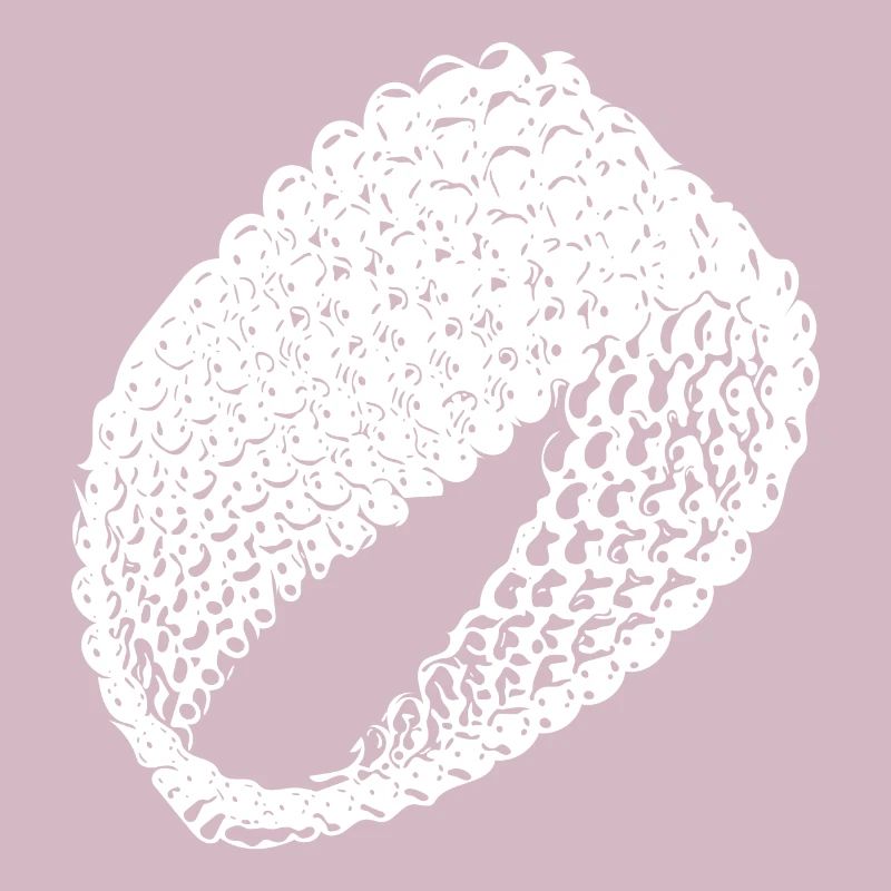 Geometric vintage Möbius loop flat surface