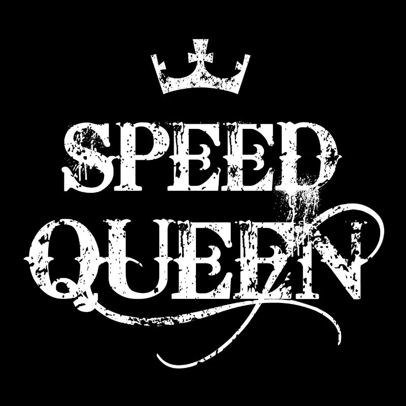 Speed Queen -Pepp Amphe lustige Drogen Designs