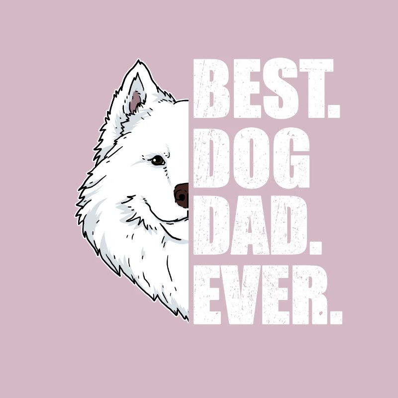 Bester Hunde Papa Samojede Hunde Geschenk