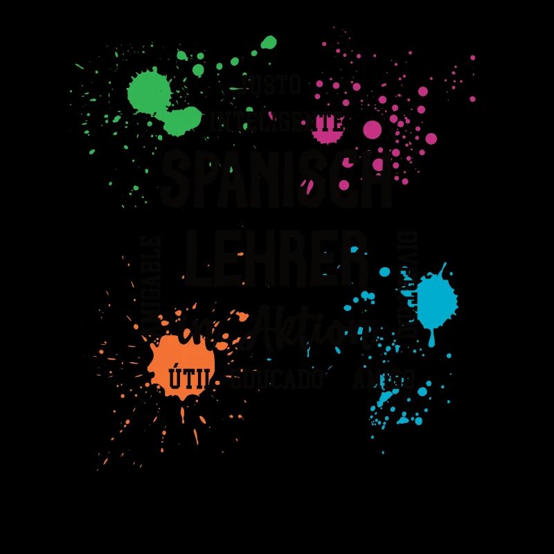 Spanisch Lehrer in Aktion Spanischlehrer Sprache