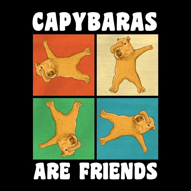 Les Capybaras sont amis