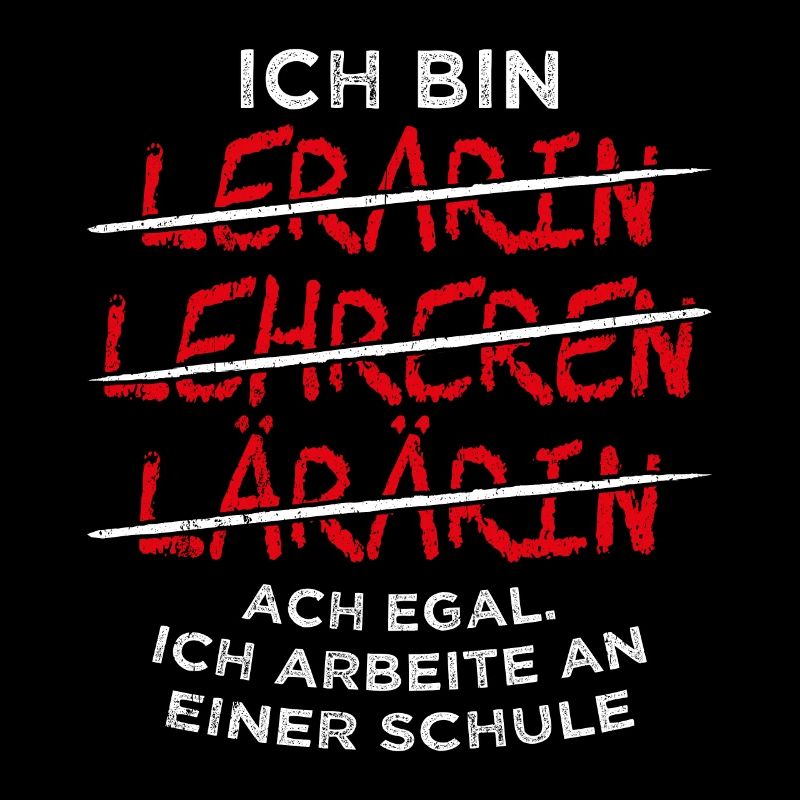 Ich Arbeite An Einer Schule - Lehrer Lehrkraft Ref