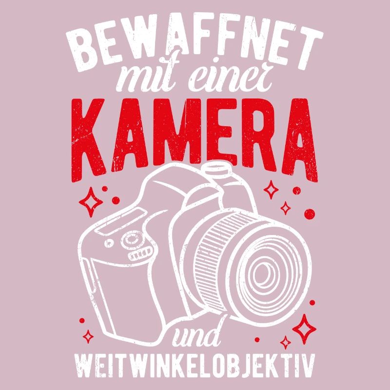 Bewaffnet mit einer KAMERA und WEITWINKELOBJEKTIV