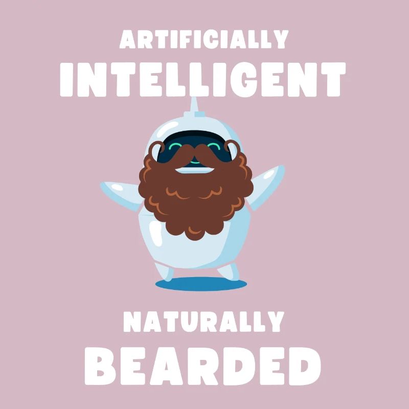 AI Intelligence artificielle codage cadeau drôle