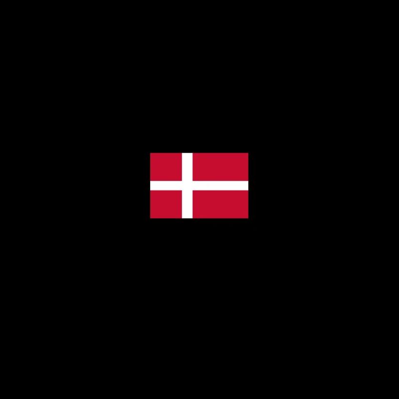 Drapeau danois bannière bannière naissance de Copenhague