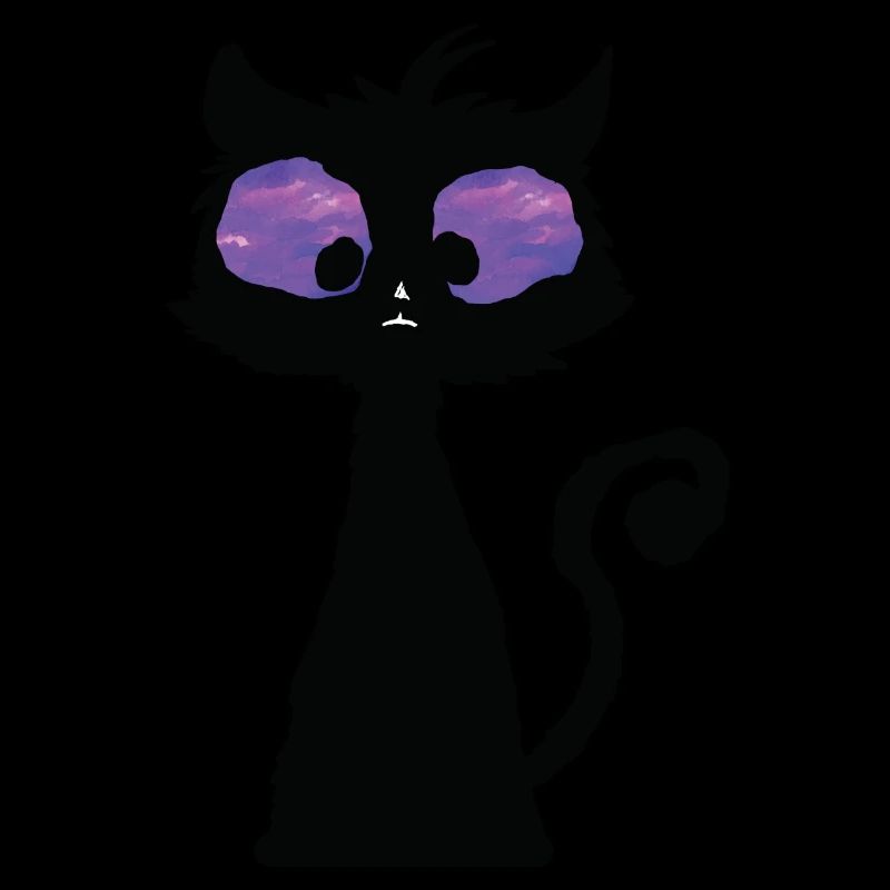 Chat psychédélique