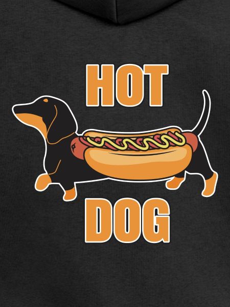 Hotdogs sjove gravdesign