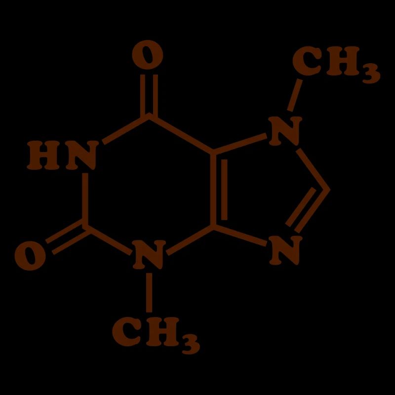 Chocolat Formule chimique de molécule de théobromine