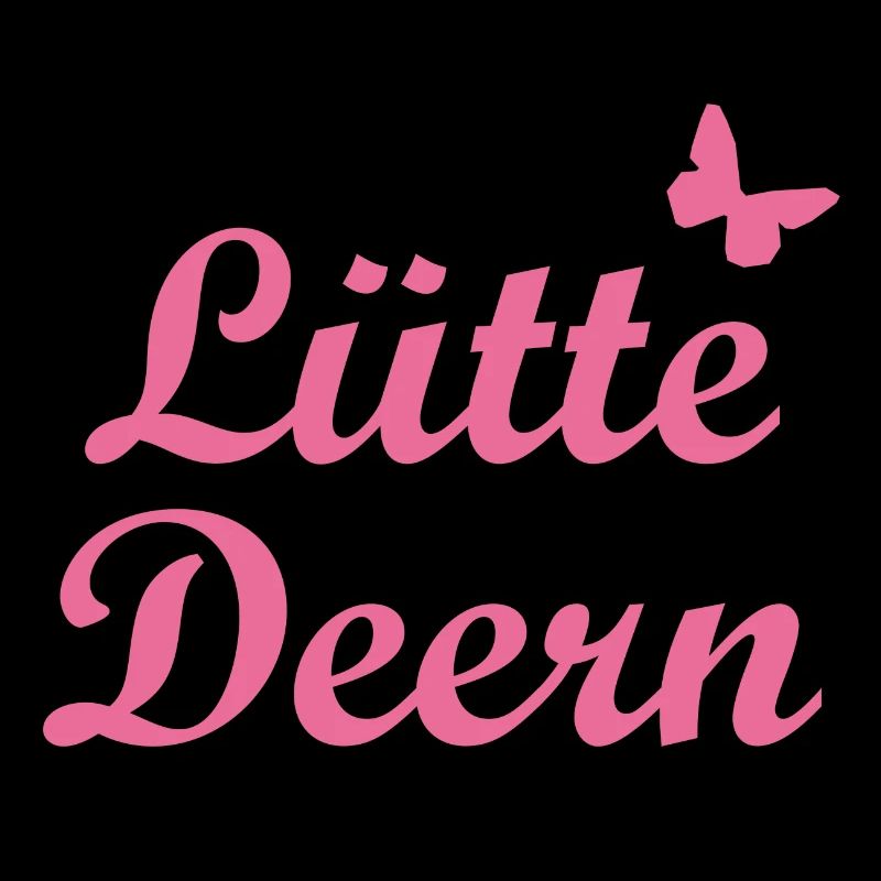 Lütte Deern | Kleines Mädchen Plattdeutsch Norden