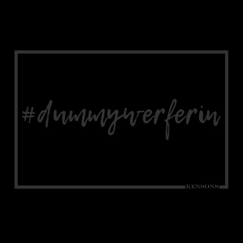 #dummywerferin | Hundeshirt