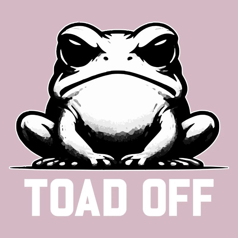 Vintage Frog Toad Meme Grumpy Frog Don't Toad Me