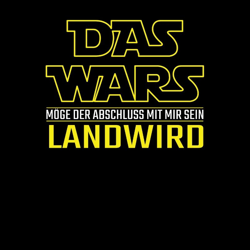 Das Wars Abschluss Landwirt Beruf Geschenkidee