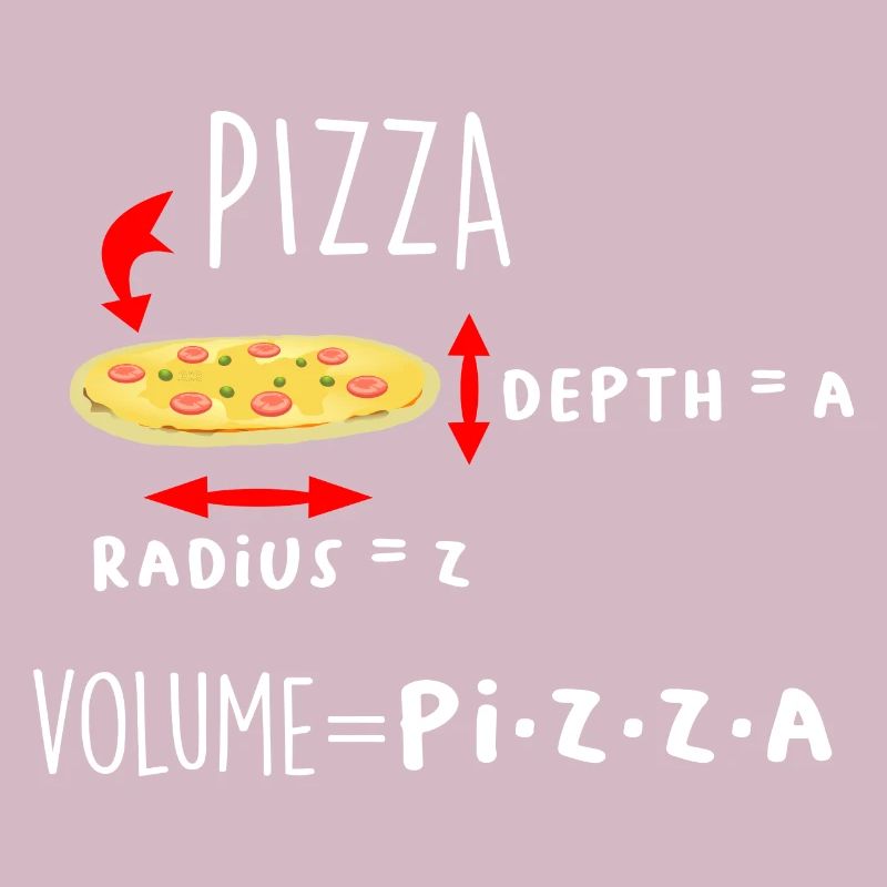 Pizza et Maths Meme Drôle Professeur de Maths