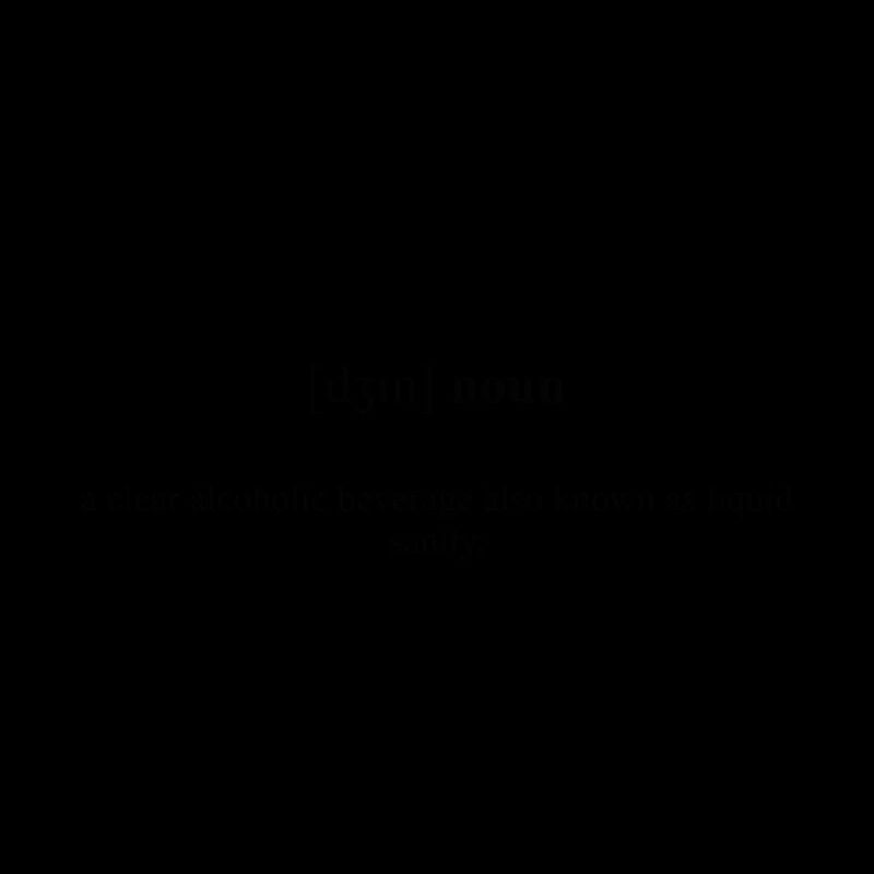 Gin Definition Dictionary