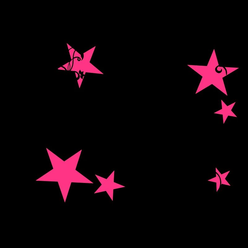 Tinker Friese silhouette with stars and tribal
