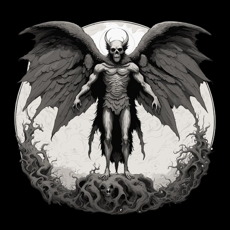 Mothman / Moth / Insect / Mythical Creature / Flutter