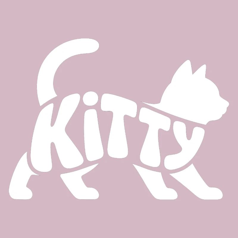 Kitty - Conception de chat de compagnie mignon