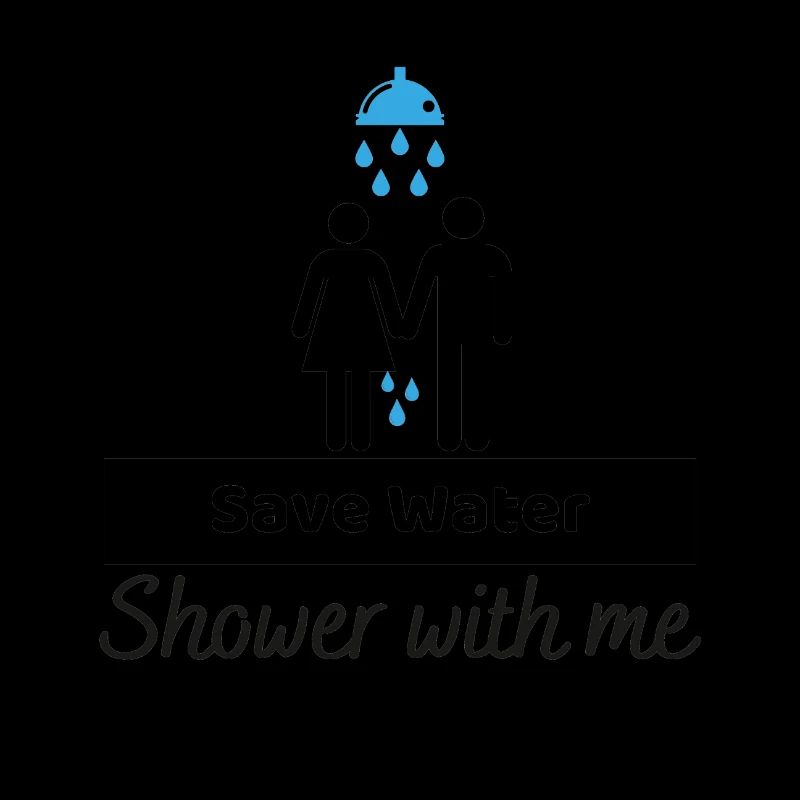 Sparen Sie Wasserduschen Sie mit mir