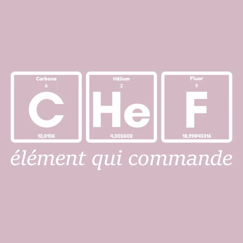 CHeF élément qui commande (blanc)