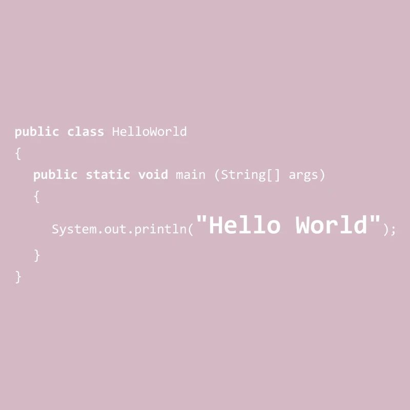 JAVA Hello World