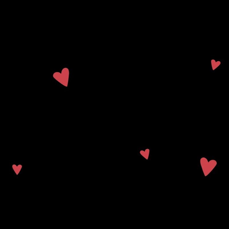 Herzen Sternchen Glitzer