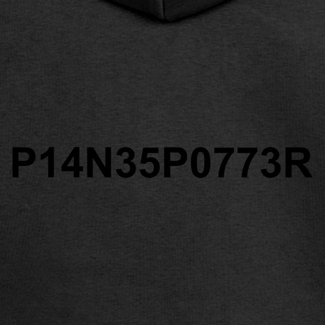 Planespotter 1337 LEET (black-arial)