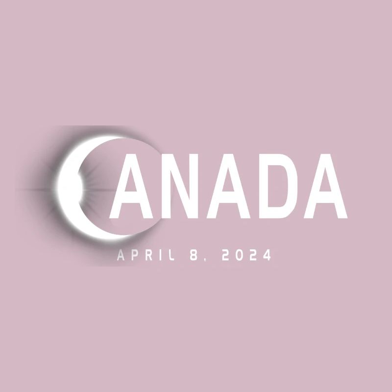Canada 2024 Eclipse Souvenir 8 avril 2024