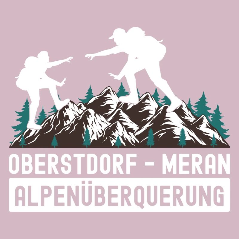 Alpenüberquerung Oberstdorf Meran E5 Fernwanderweg