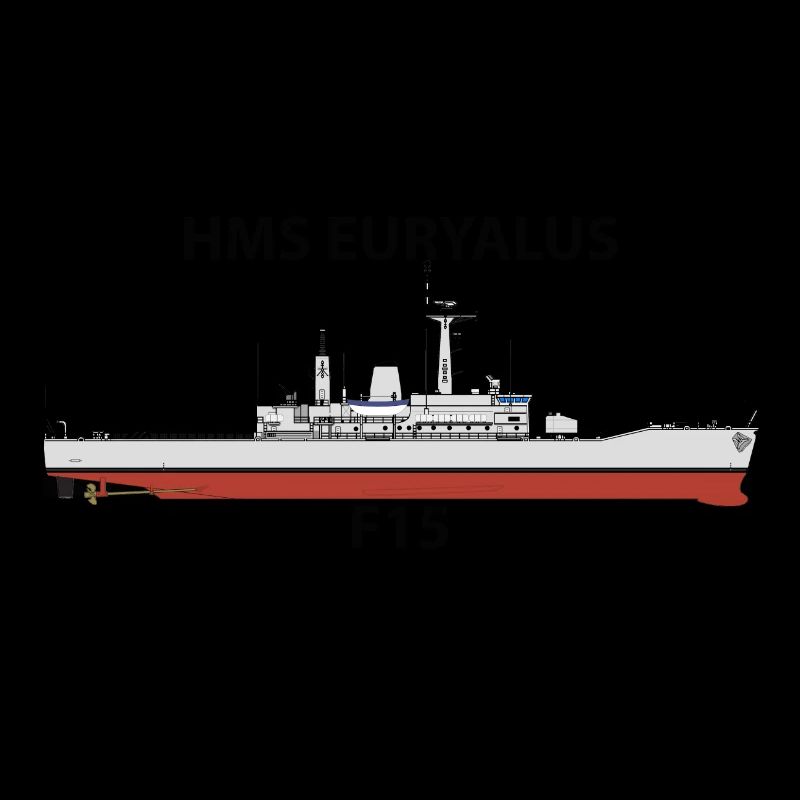 HMS EURYALUS - LEANDER ORIG