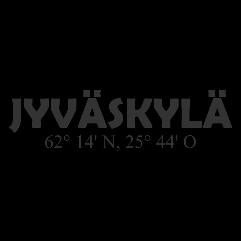 Jyväskylä - Finland - Coordinates - Longitude - La
