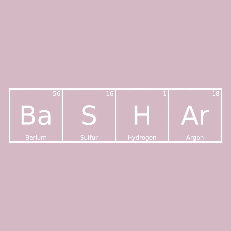 Bashar Nom Prénom Chimie Éléments du tableau périodique