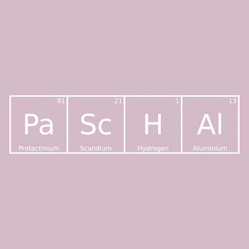 Paschal Name First Name Chemistry Periodic Table Element
