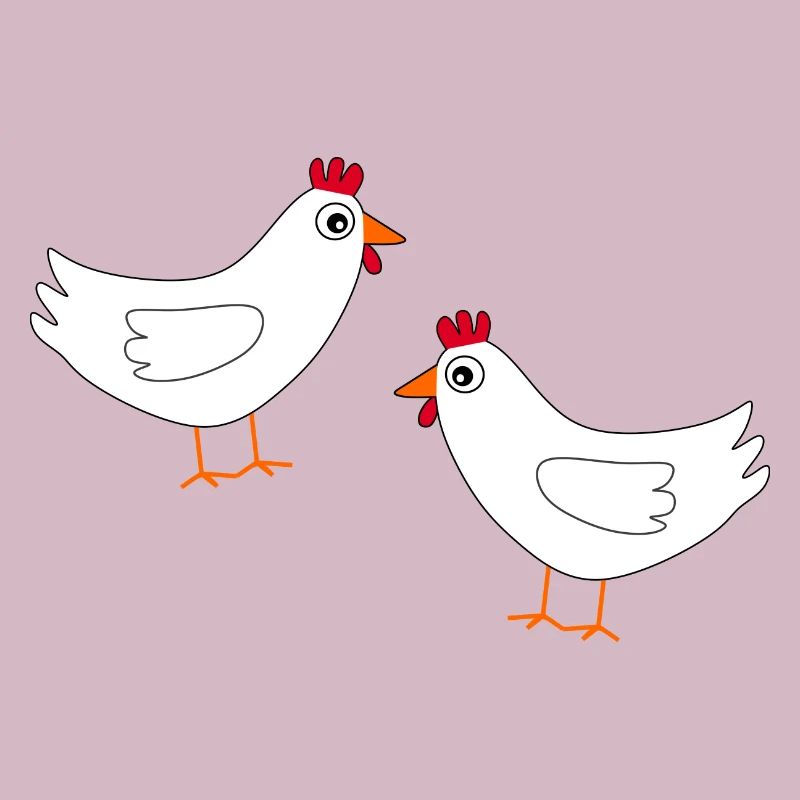 Chicken White White Chickens Hens Easter