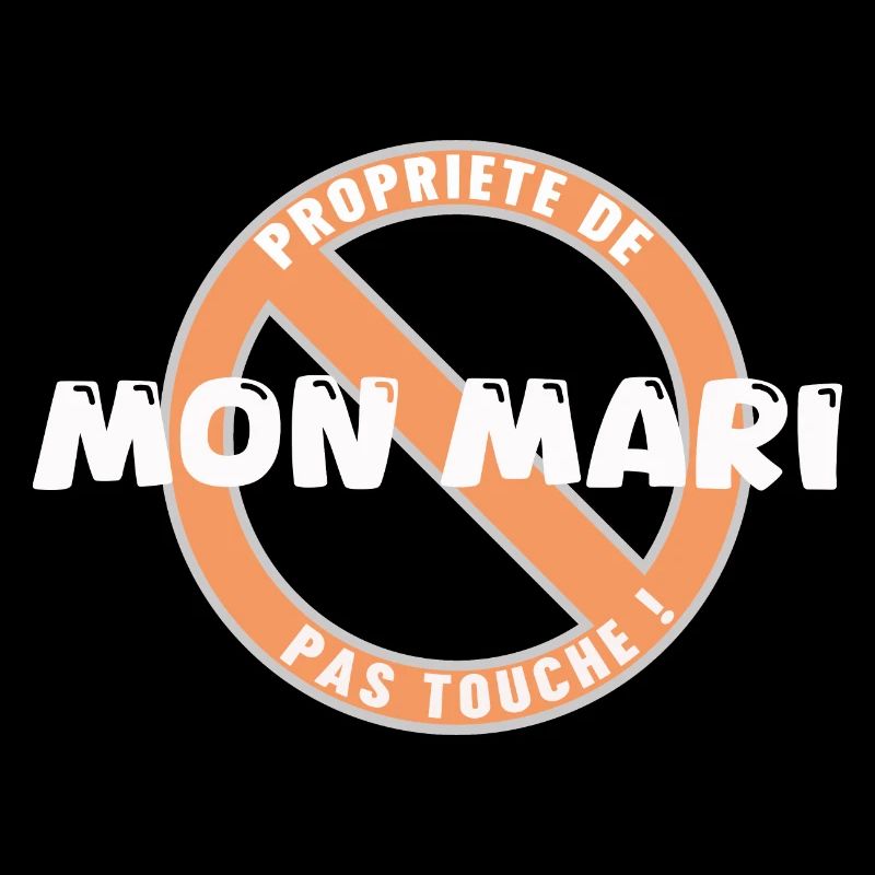 Propriété de mon mari, blanc