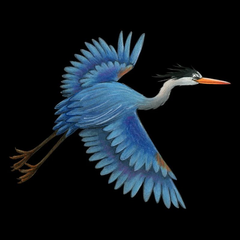 blue heron
