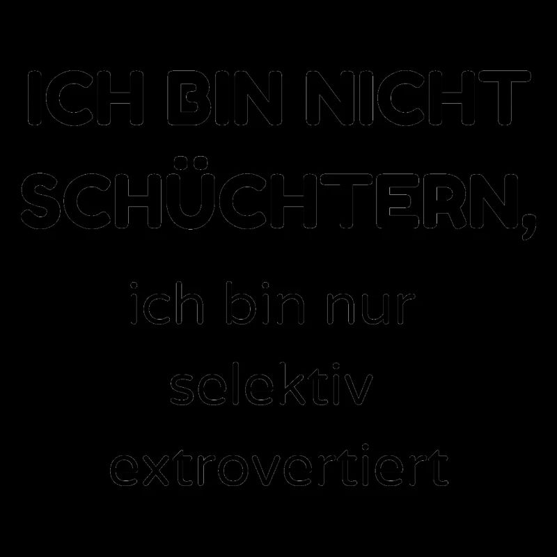 schüchtern