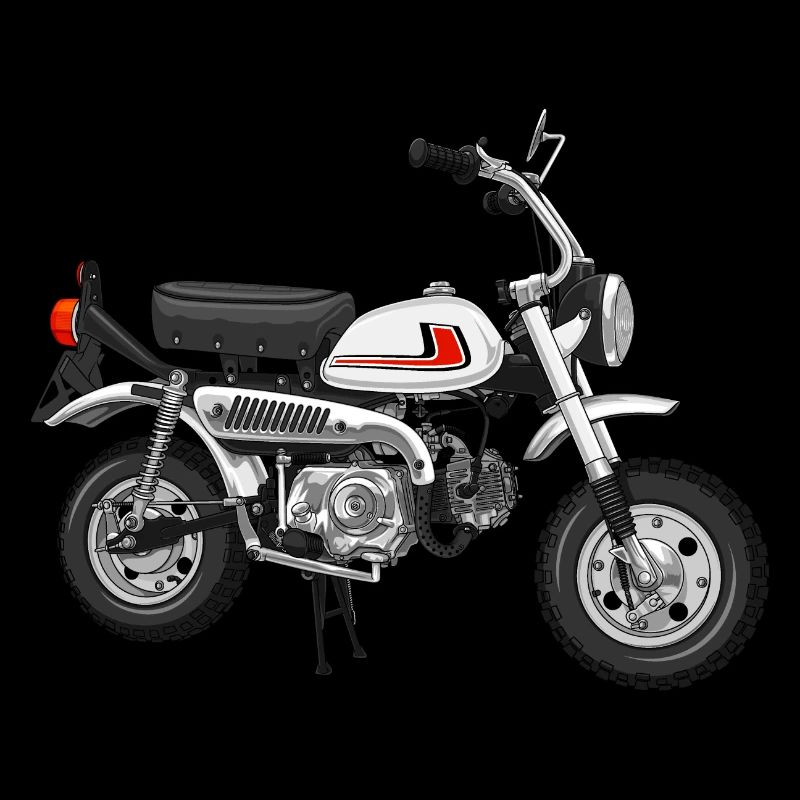 Monkey Z50J J1 DE | céramique blanc