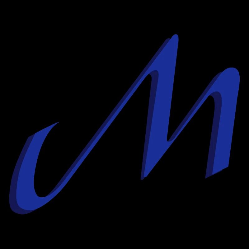 M, Buchstaben, Letters, Initialen