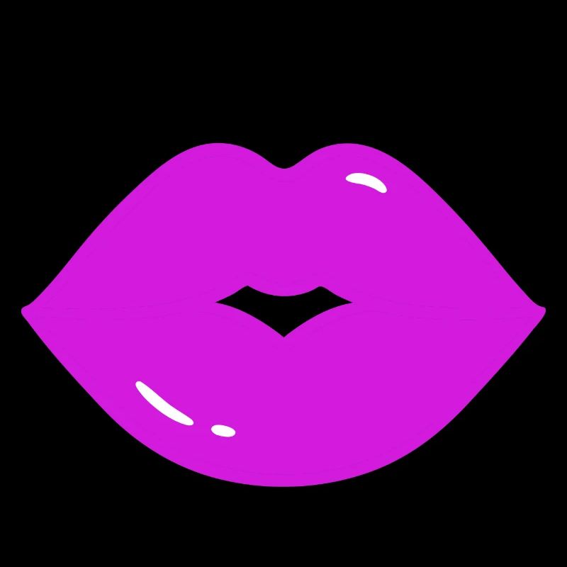 Lippen mit Muttermal