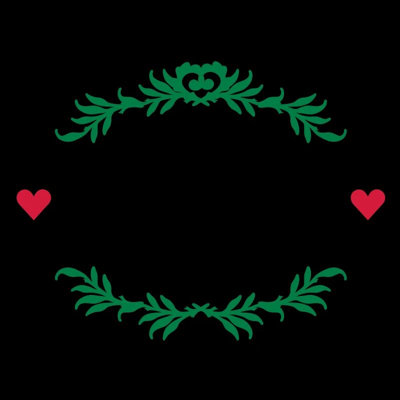 Thymian Rahmen mit Herzen / thyme frame with